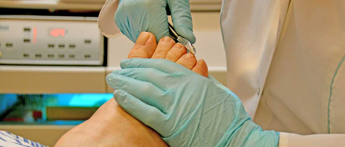 Medizinisch-kosmetische Fußpflege im Kosmetikstudio Kleopatra